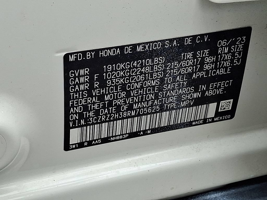 Used 2024 Honda HR-V LX image 30