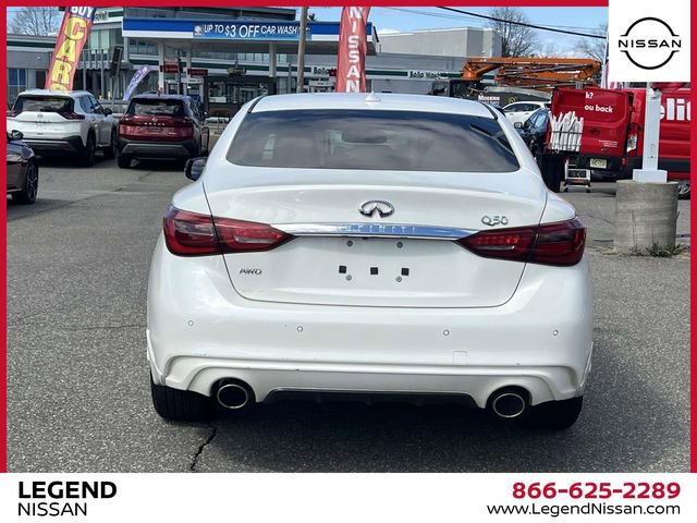 Used 2023 INFINITI Q50 Luxe w/ Cargo Package image 7