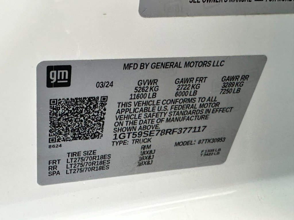 Certified 2024 GMC Sierra 3500 Pro w/ Convenience Package image 21