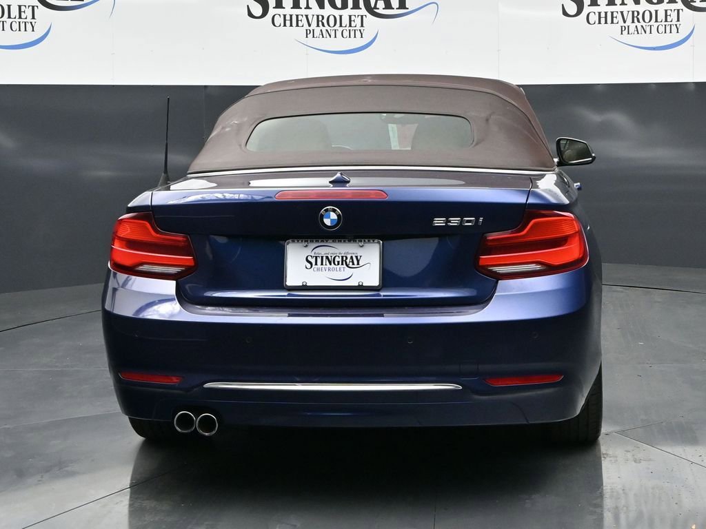 Used 2018 BMW 230i Convertible w/ Premium Package Enhanced RWD image 6