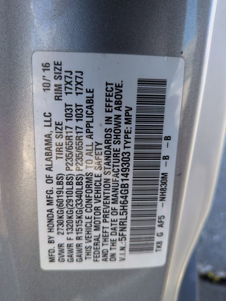 Used 2016 Honda Odyssey EX-L image 30