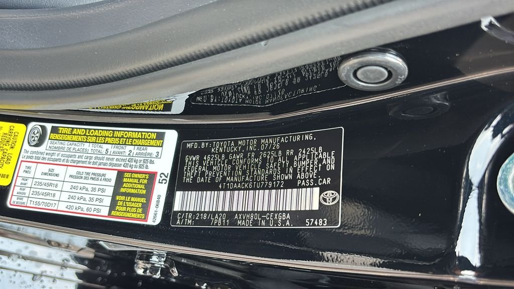 New 2026 Toyota Camry XLE FWD image 36