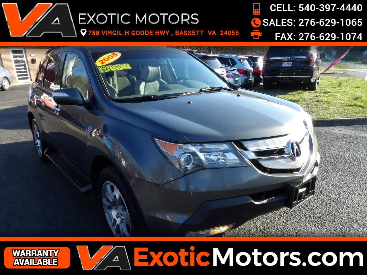 Used 2008 Acura MDX w/ Technology Package