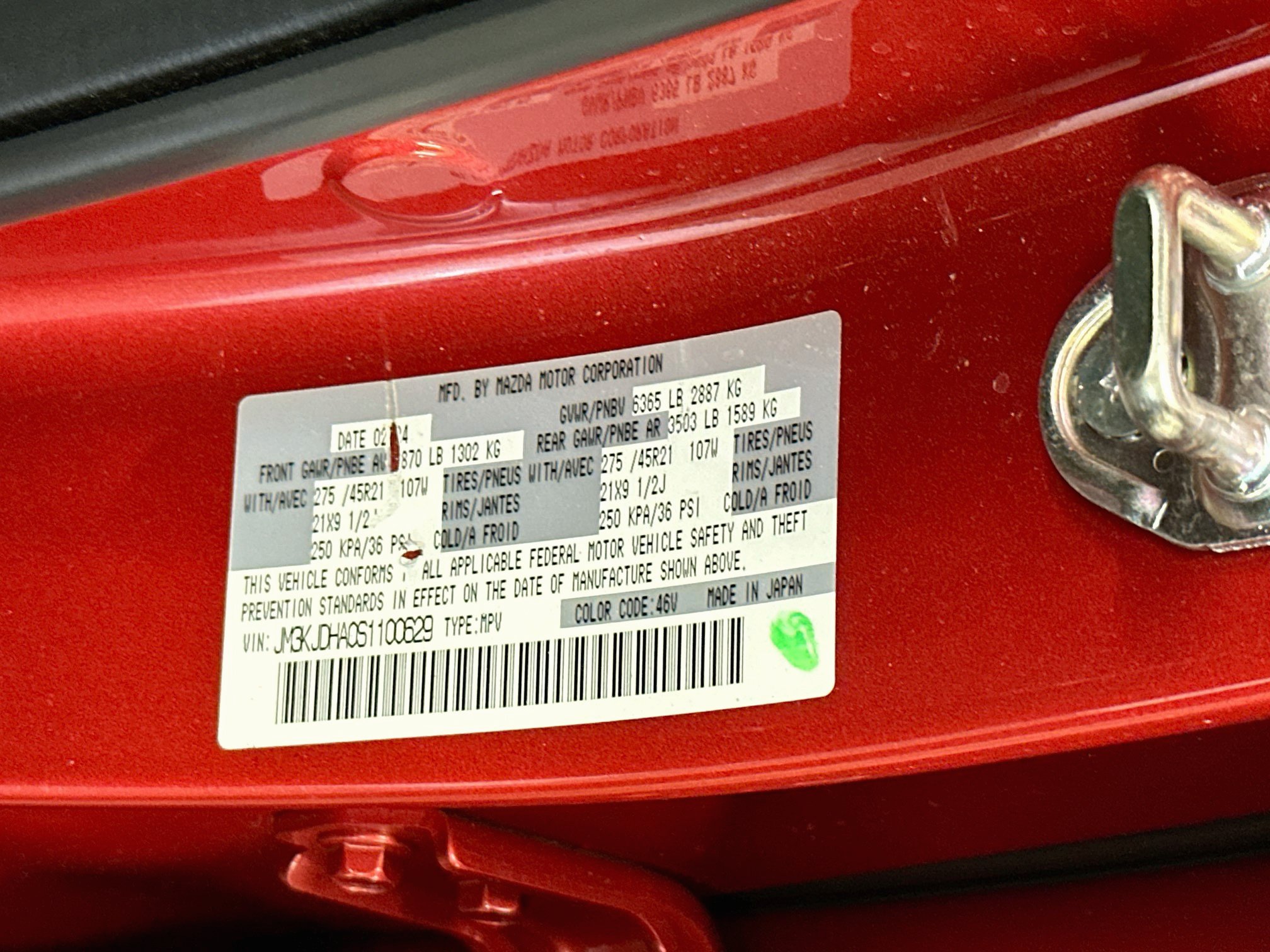 Used 2025 MAZDA CX-70 Plug-In Hybrid w/ Premium Pkg AWD/4WD image 12