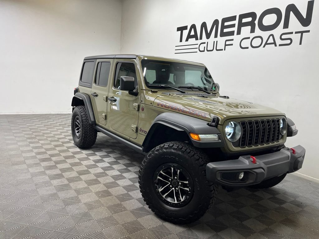 Used 2025 Jeep Wrangler Unlimited Rubicon w/ XTREMEE 35" Tire Package AWD/4WD image 1