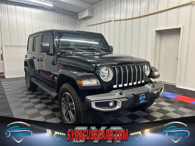 Used 2023 Jeep Wrangler Unlimited Sahara AWD/4WD video 1