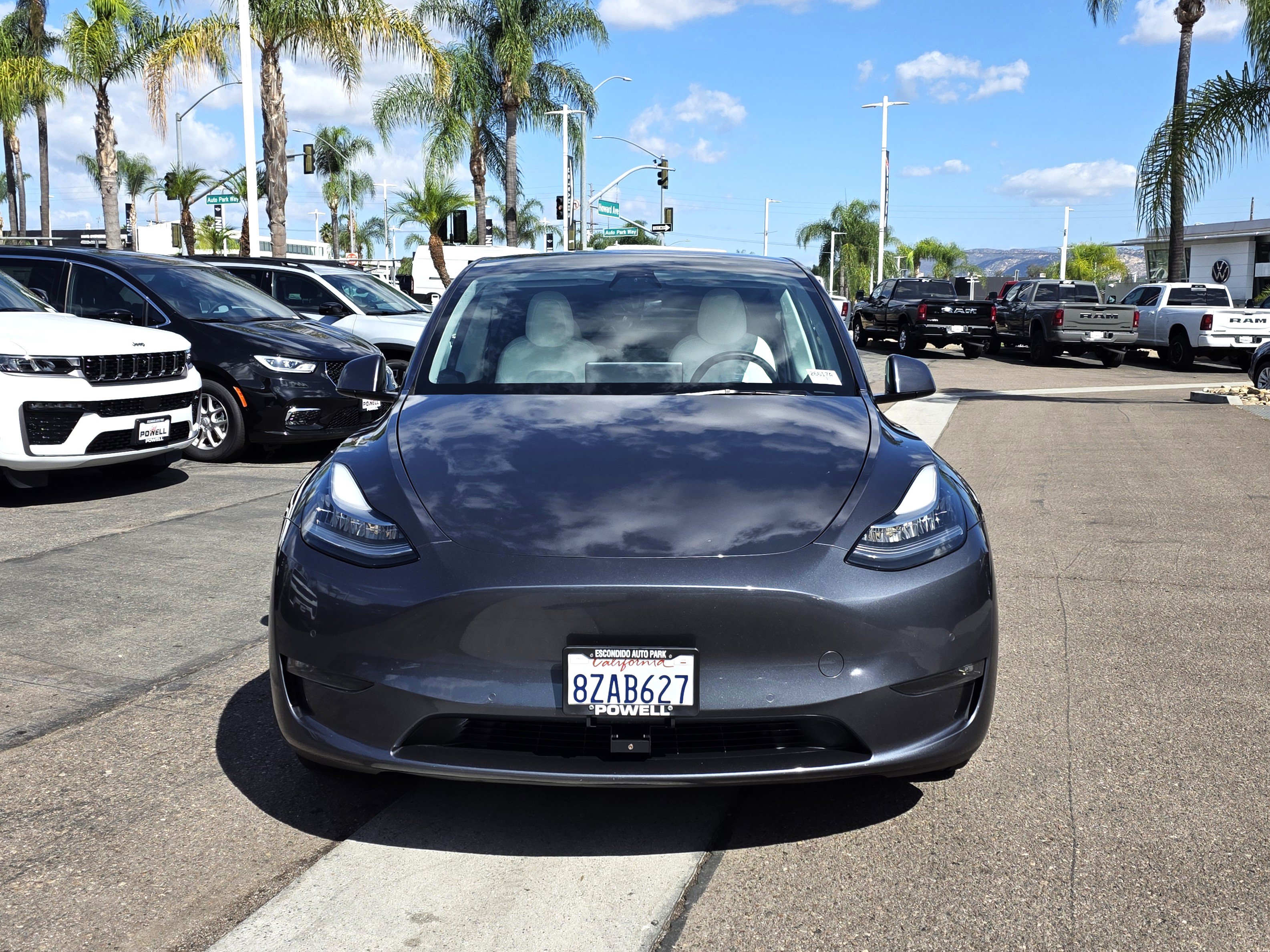 Used 2021 Tesla Model Y Long Range AWD/4WD image 7