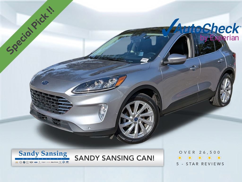 Used 2021 Ford Escape Titanium w/ Titanium Elite Package image 1