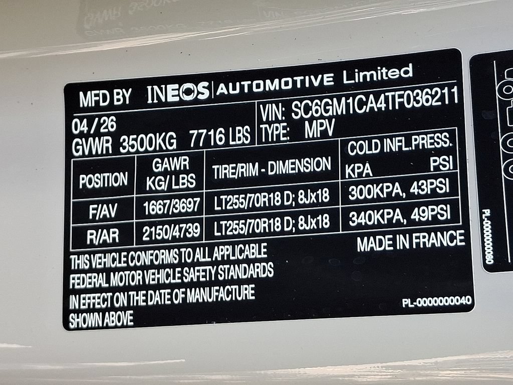 New 2026 INEOS Grenadier AWD/4WD image 10