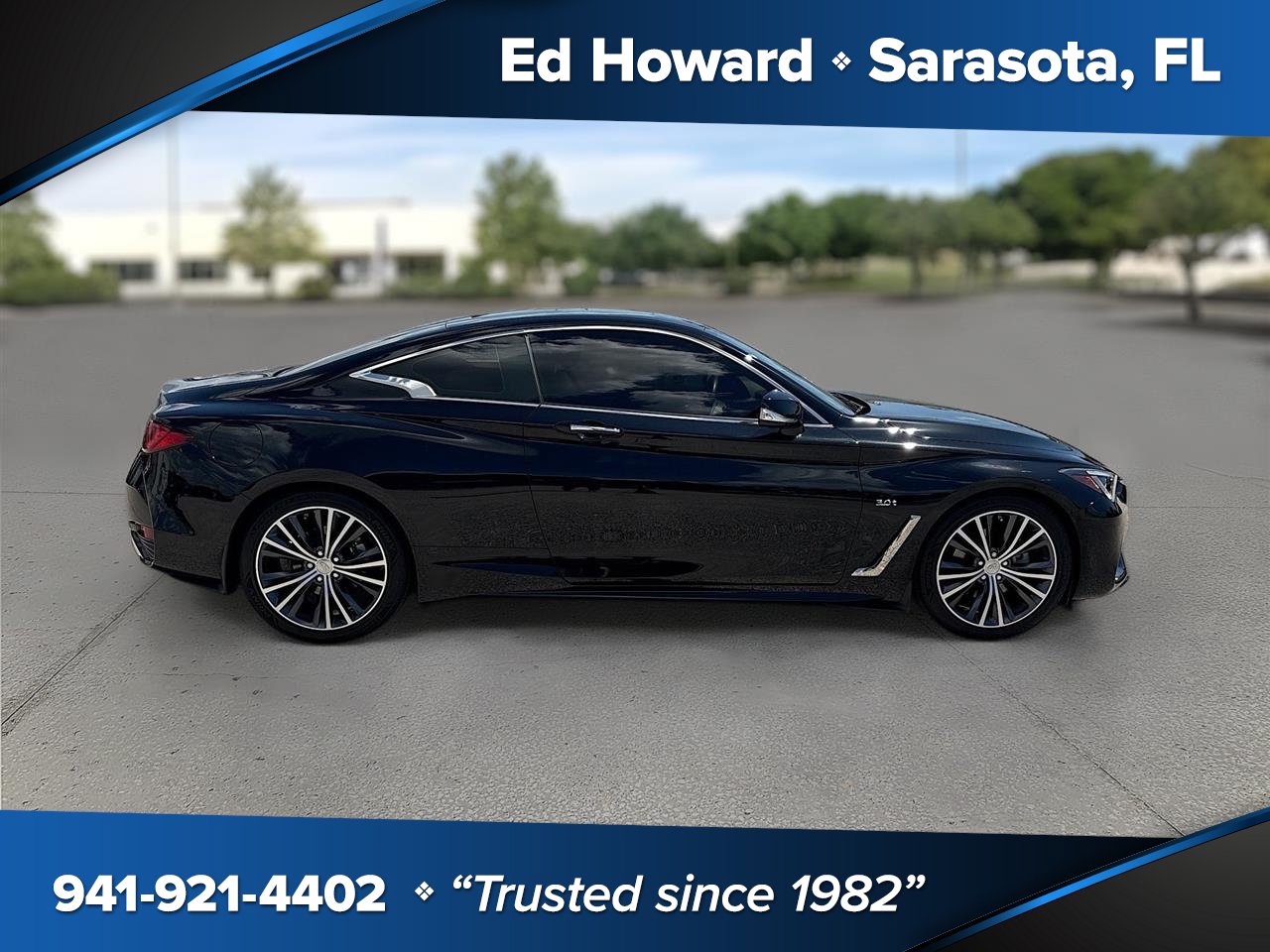 Used 2019 INFINITI Q60 3.0t Luxe w/ Essential Package