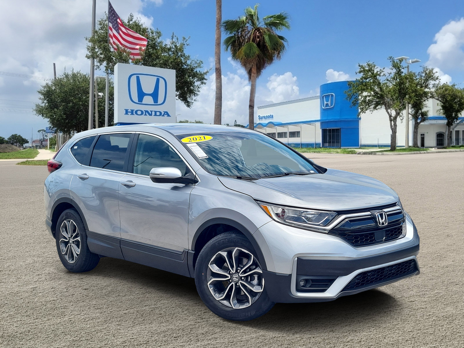 Used 2021 Honda CR-V EX-L image 1