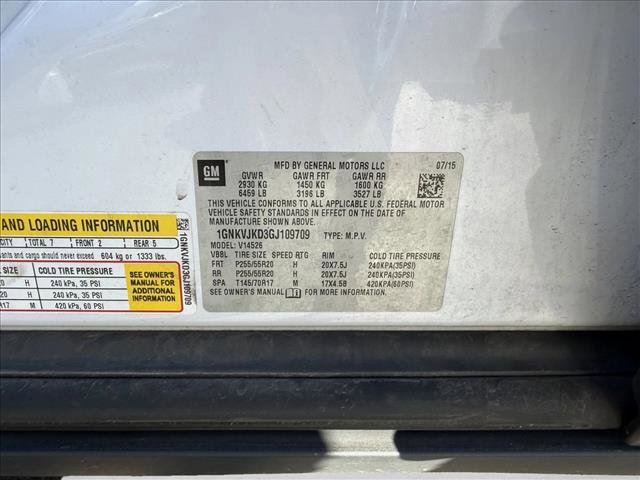 Used 2016 Chevrolet Traverse LTZ AWD/4WD image 18
