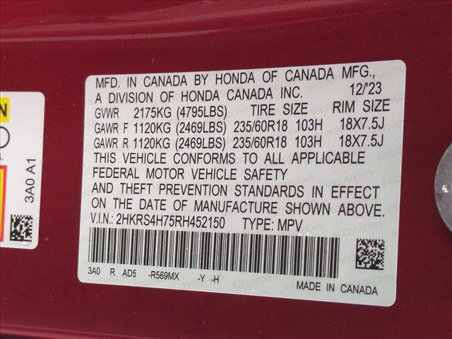 Certified 2024 Honda CR-V EX-L image 25