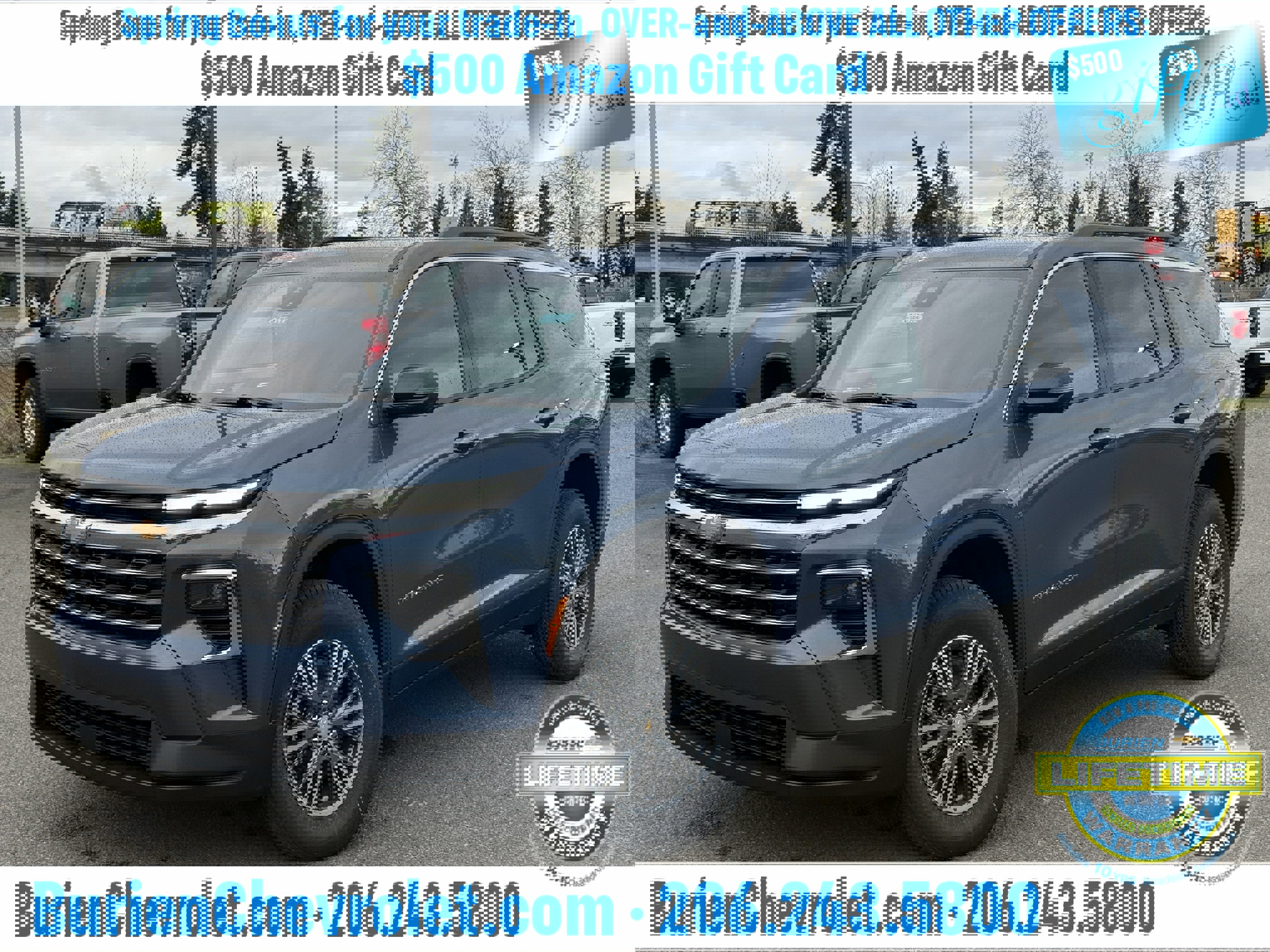 New 2026 Chevrolet Traverse LT w/ Driver Confidence Package image 1