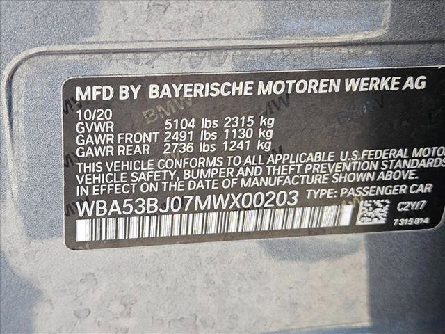 Used 2021 BMW 540i w/ Premium Package image 28
