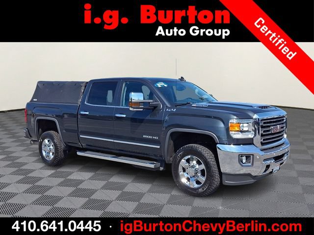 Certified 2019 GMC Sierra 2500 SLT w/ Duramax Plus Package AWD/4WD image 1