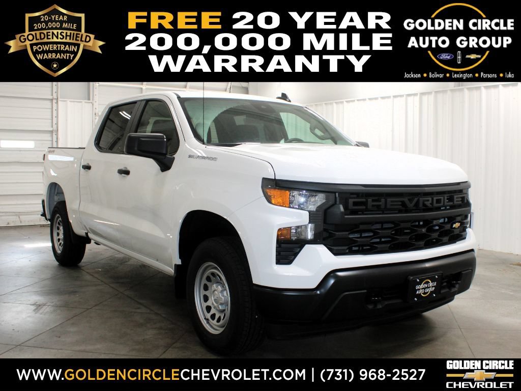 New 2026 Chevrolet Silverado 1500 W/T w/ WT Value Package AWD/4WD image 1
