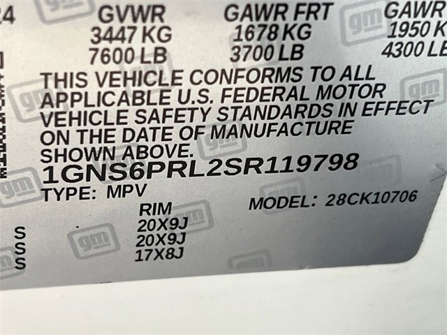 Certified 2025 Chevrolet Tahoe Z71 w/ Z71 Off-Road Package image 33