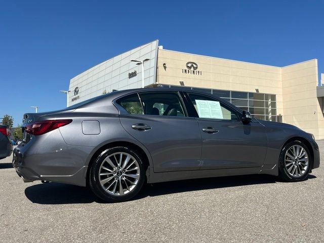 Certified 2023 INFINITI Q50 Luxe w/ Cargo Package RWD image 5