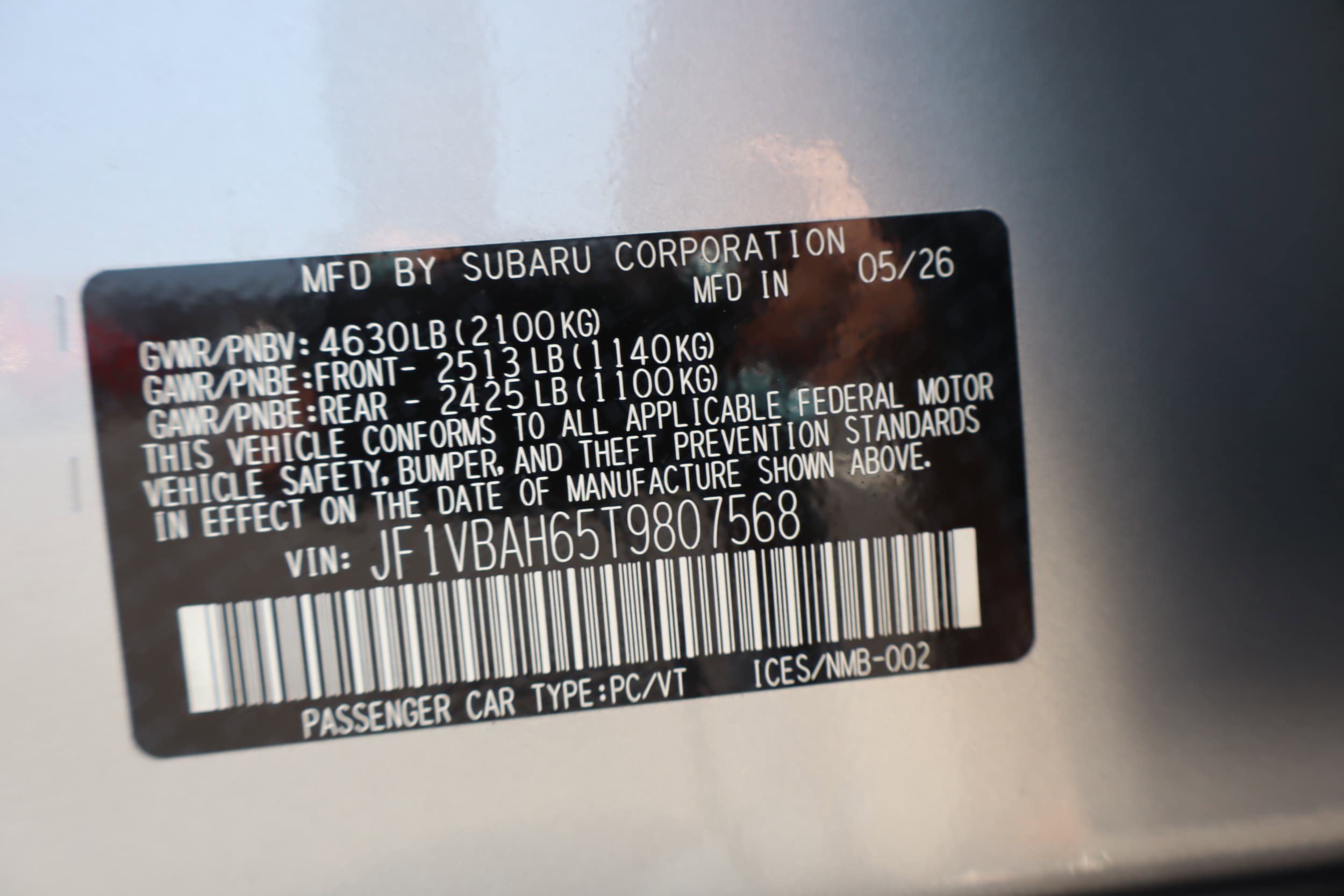 New 2026 Subaru WRX AWD/4WD image 20