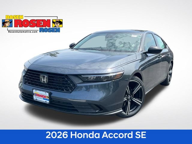 New 2026 Honda Accord SE