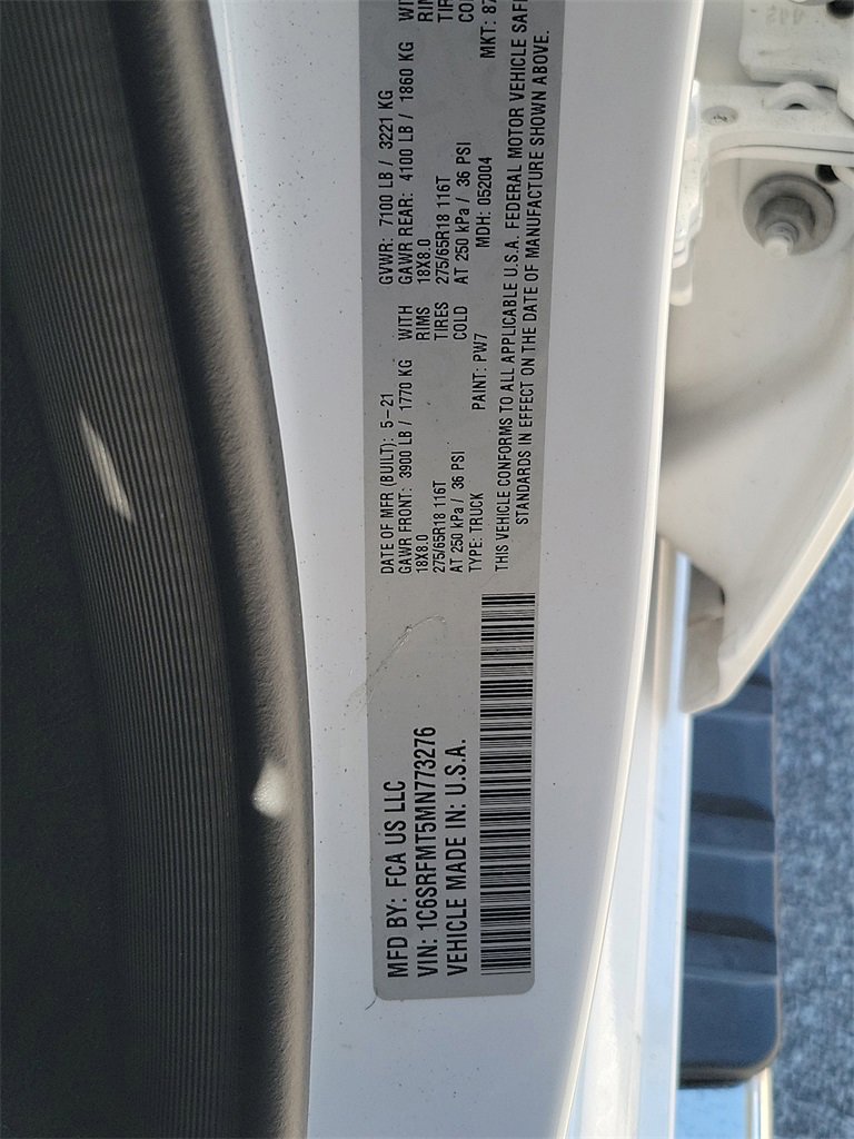 Used 2021 RAM 1500 Big Horn image 34