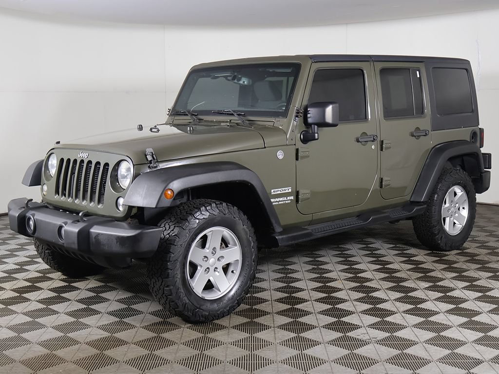 Used 2015 Jeep Wrangler Unlimited Sport w/ Quick Order Package 24S AWD/4WD image 3