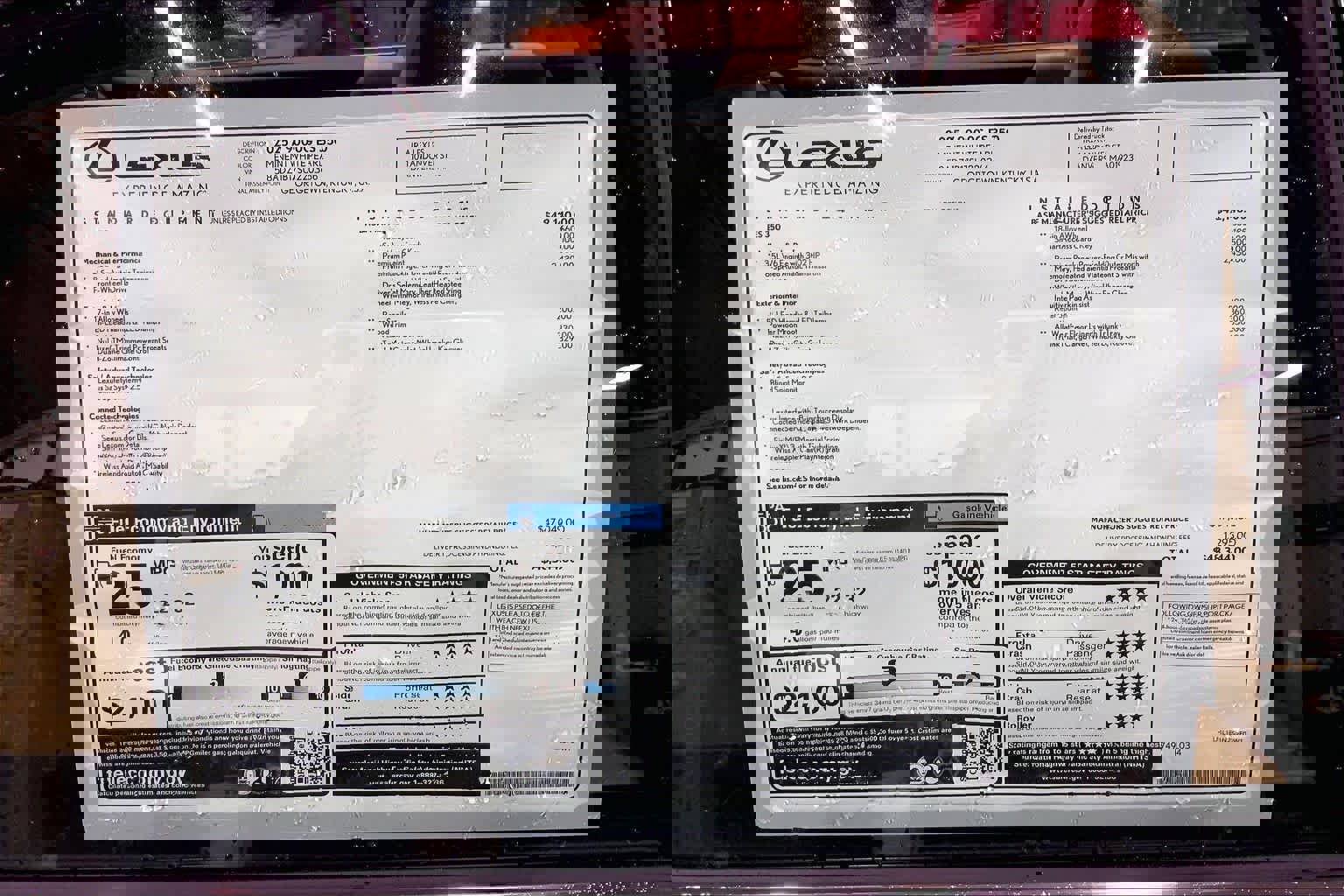 New 2025 Lexus ES 350 w/ Premium Package image 21