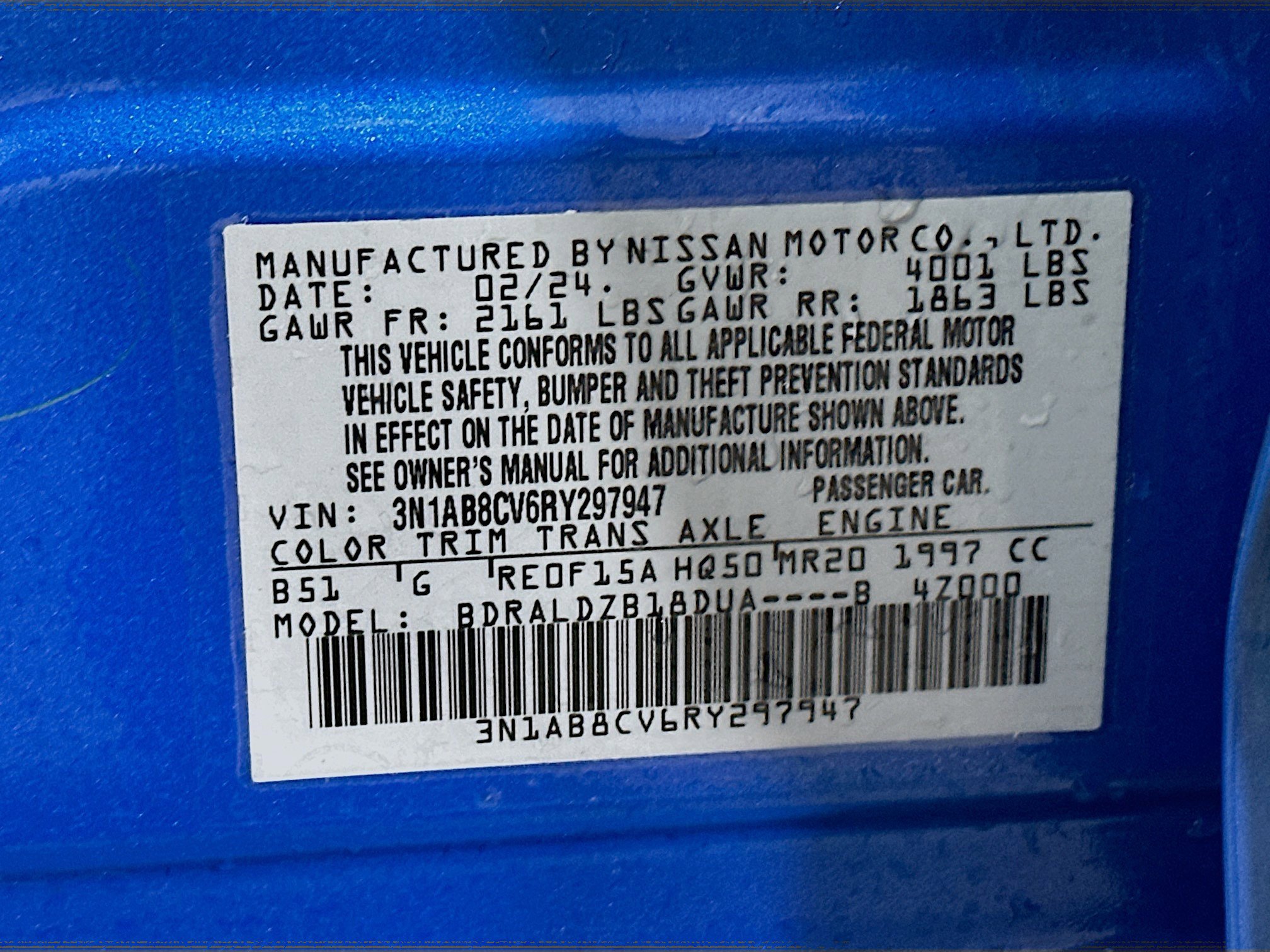 Used 2024 Nissan Sentra SV FWD image 29