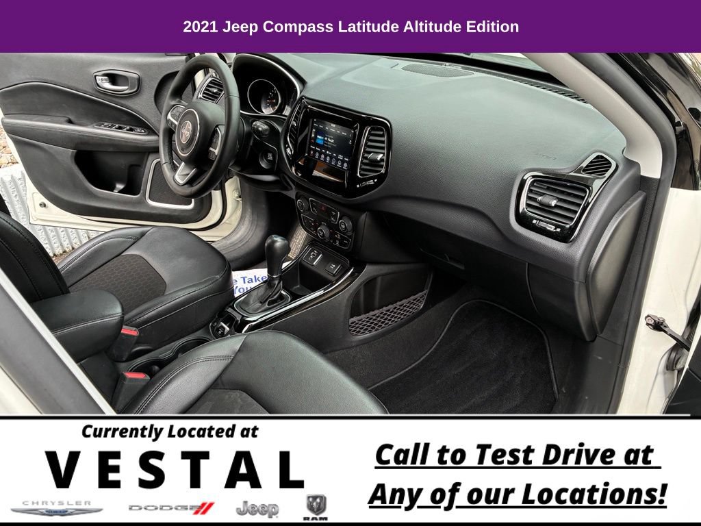 Used 2021 Jeep Compass Latitude FWD image 17