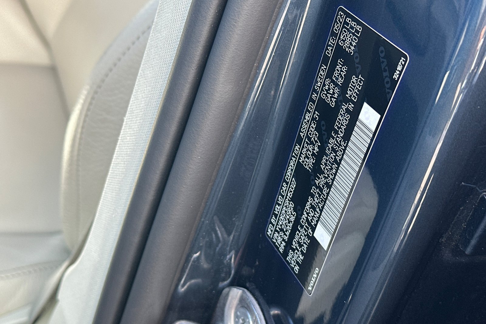 Used 2024 Volvo XC90 B6 Plus w/ Protection Package Premier AWD/4WD image 30