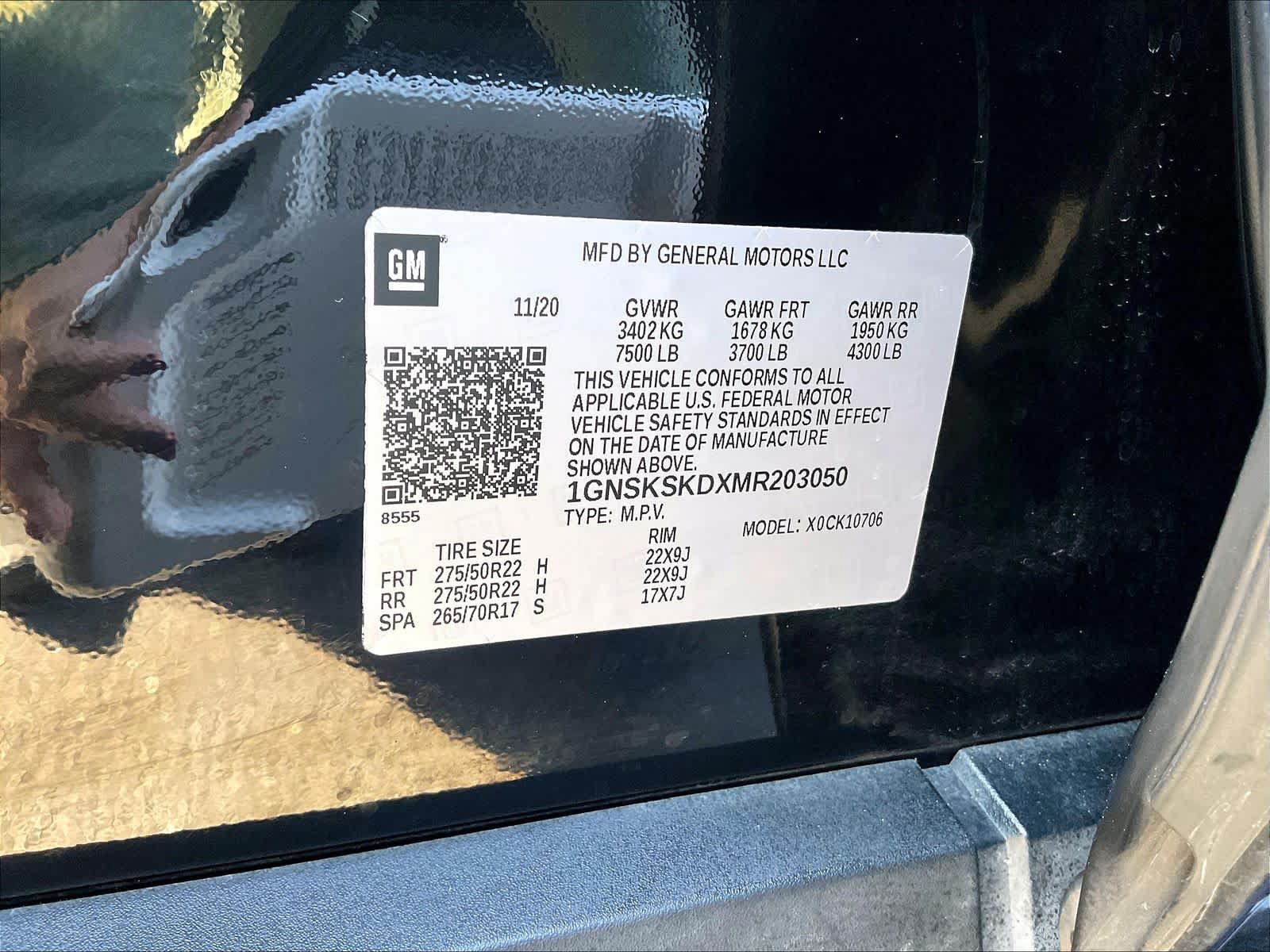 Used 2021 Chevrolet Tahoe Premier AWD/4WD image 38