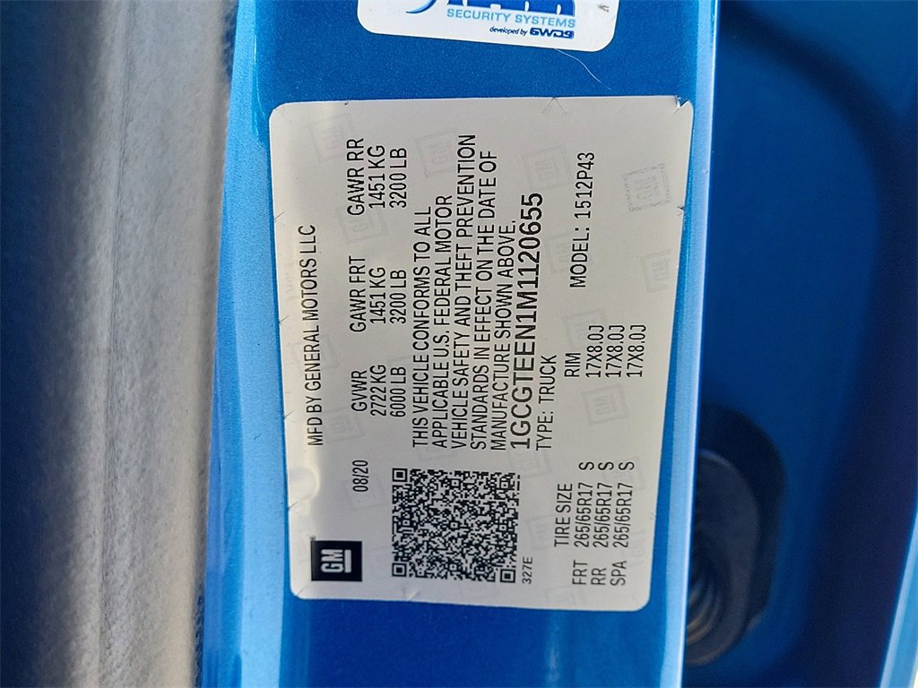 Used 2021 Chevrolet Colorado ZR2 w/ LPO, Premium Interior Package image 26