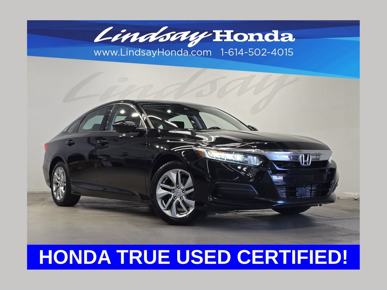 Certified 2019 Honda Accord LX