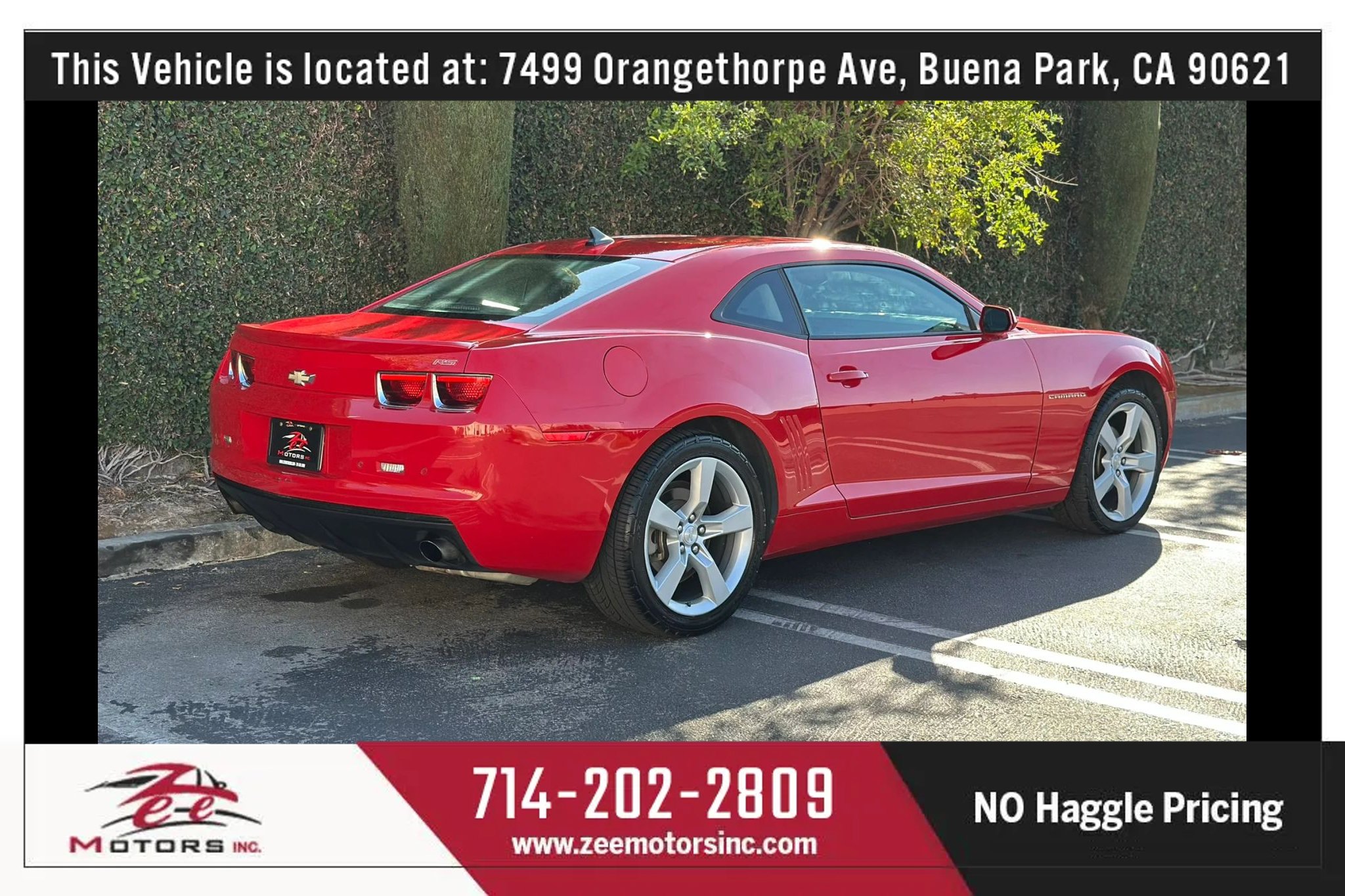 Used 2010 Chevrolet Camaro LT w/ RS Package RWD image 7