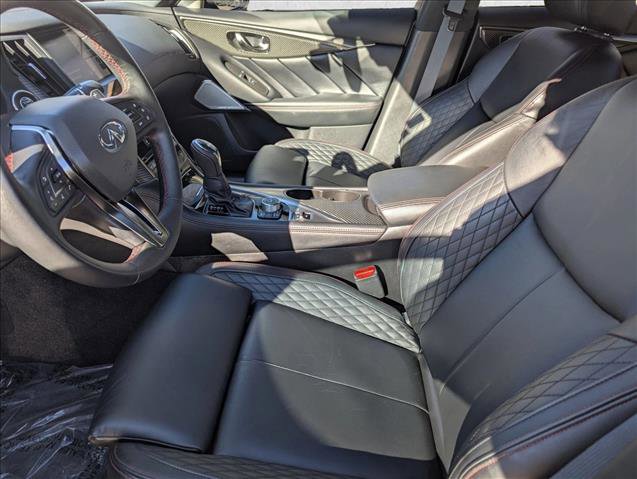Used 2024 INFINITI Q50 Red Sport 400 w/ Black Opal Edition image 16