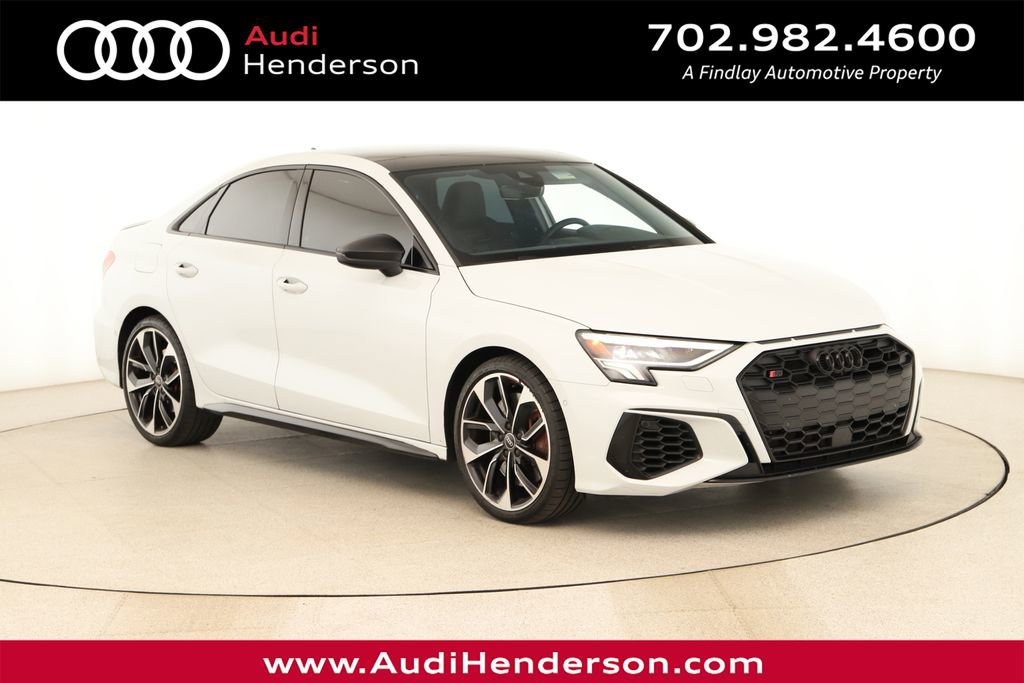 Certified 2023 Audi S3 Premium Plus w/ Premium Plus Package AWD/4WD image 1