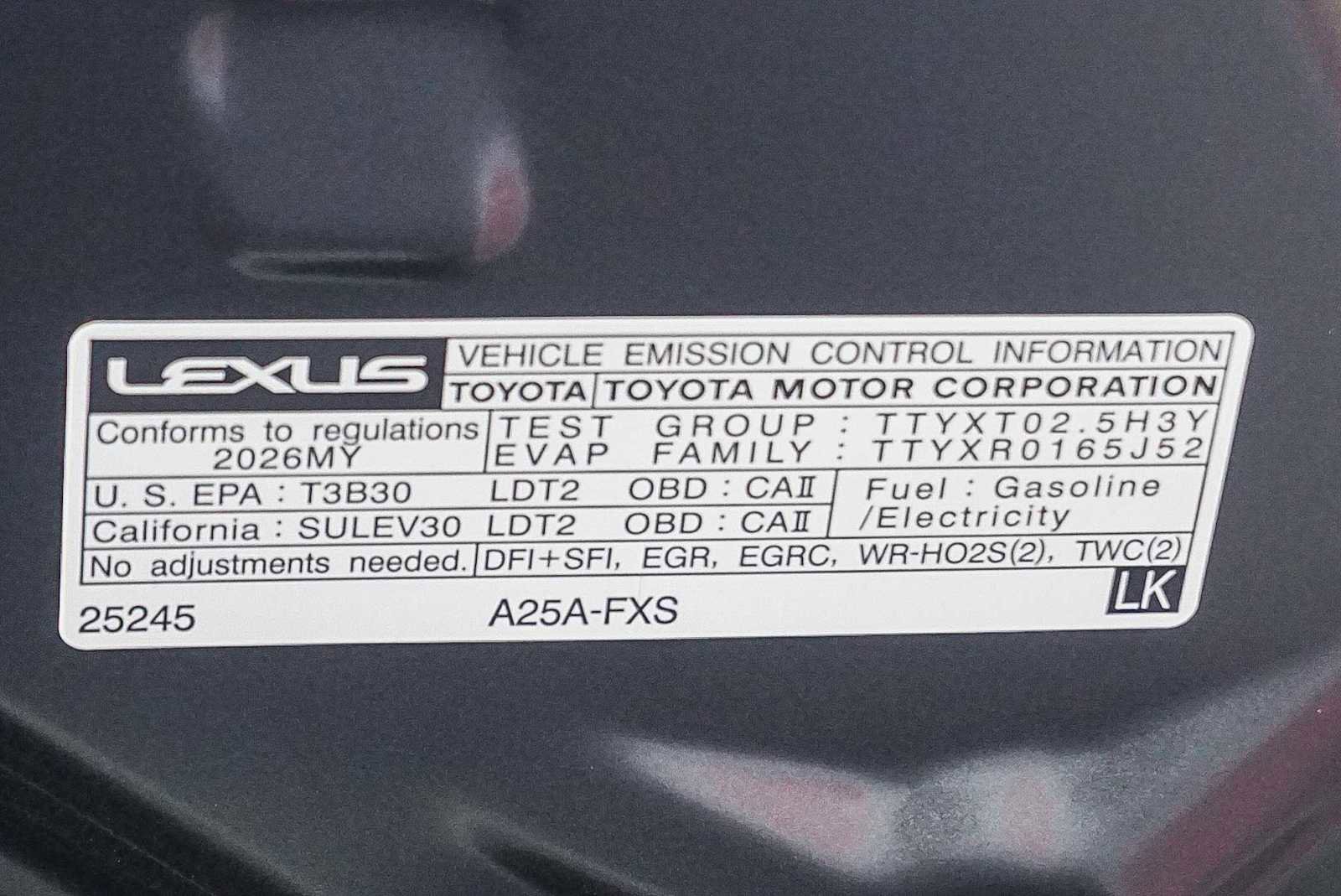 New 2026 Lexus RX 450h Luxury image 31