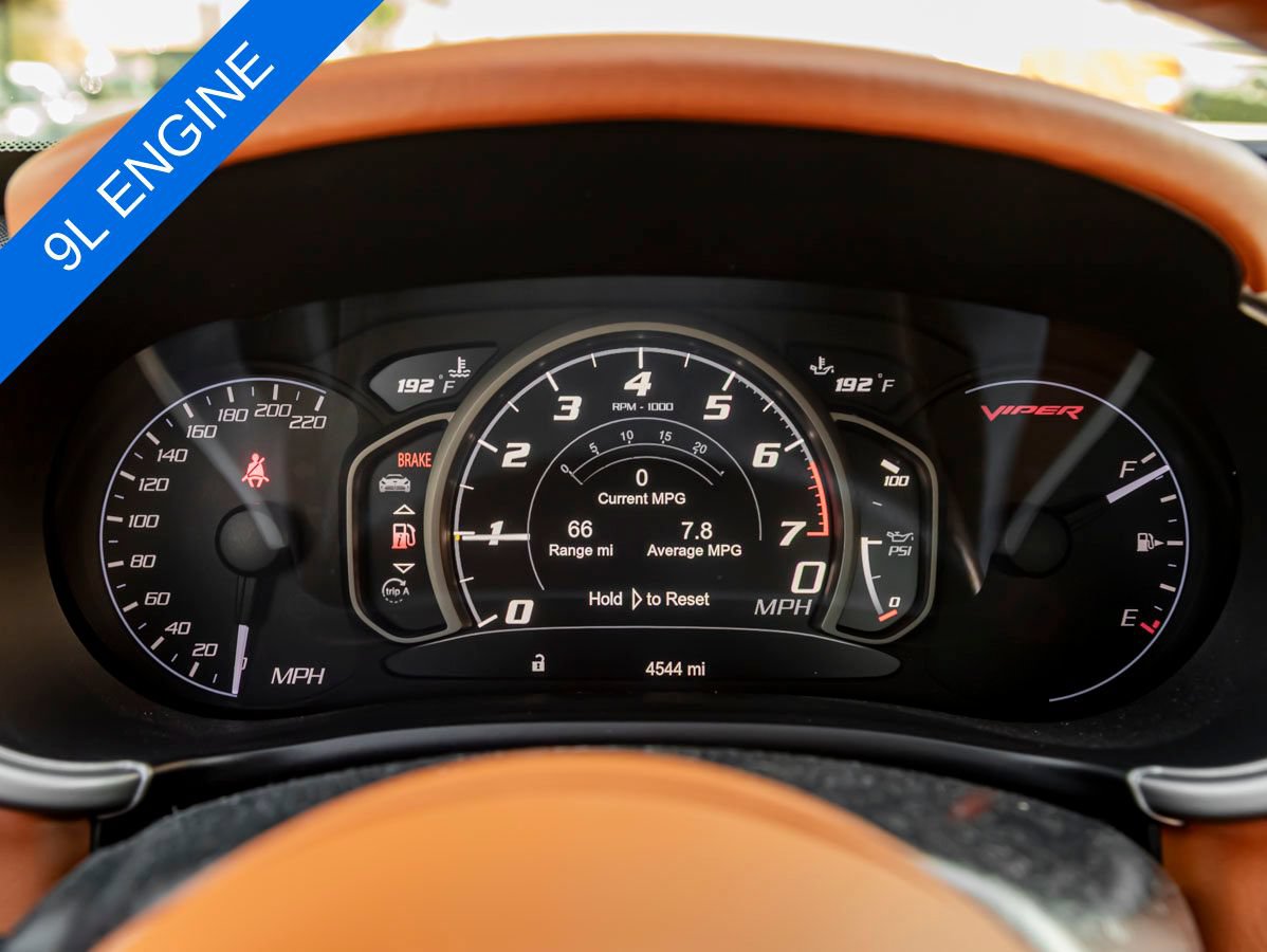 Used 2014 SRT Viper GTS w/ GTS Laguna Interior Package RWD image 20