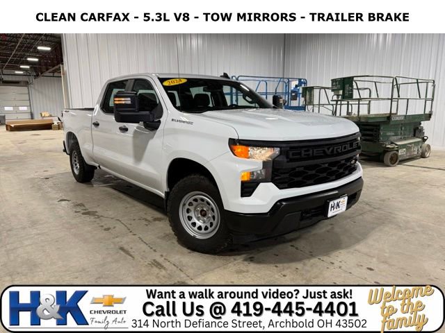 Used 2024 Chevrolet Silverado 1500 W/T w/ WT Fleet Convenience Package