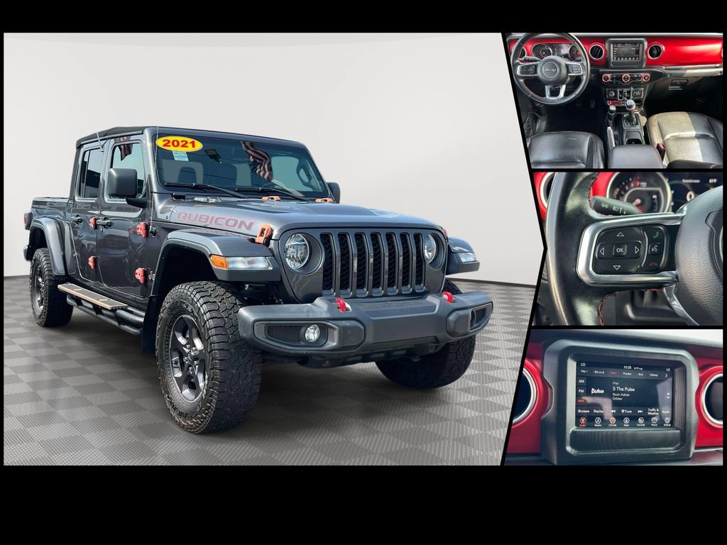 Used 2021 Jeep Gladiator Rubicon AWD/4WD image 1