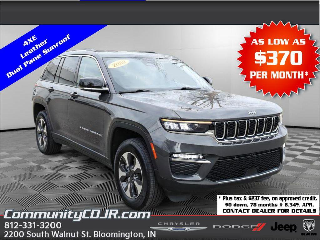 Used 2022 Jeep Grand Cherokee Limited 4xe