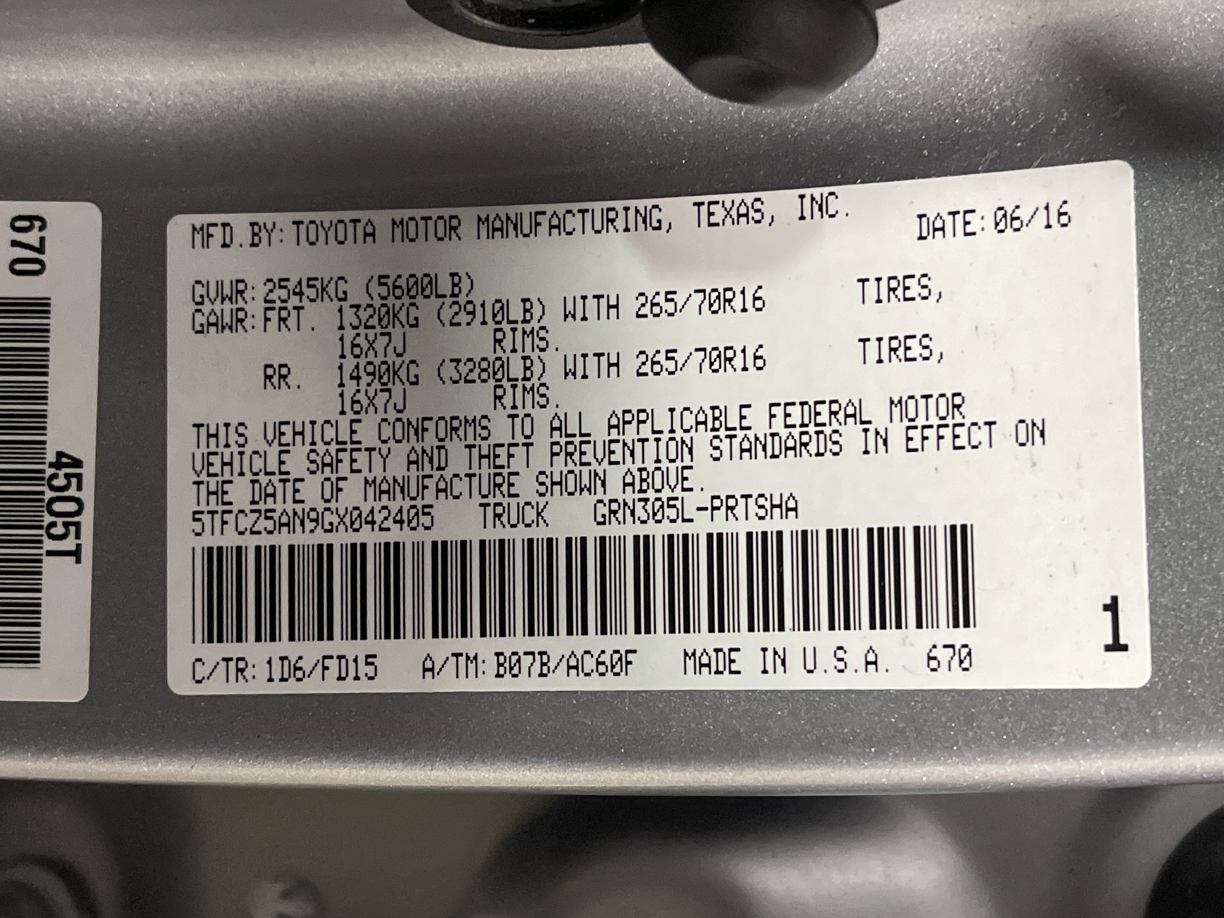 Used 2016 Toyota Tacoma TRD Off-Road image 29