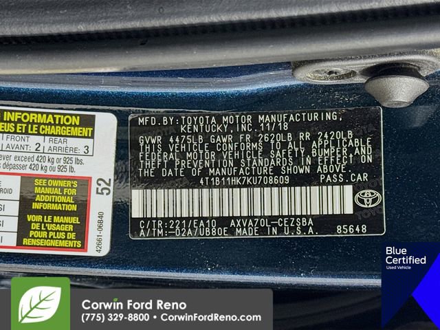 Used 2019 Toyota Camry SE image 32