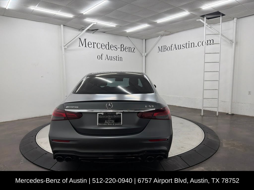 Certified 2023 Mercedes-Benz E 53 AMG 4MATIC Sedan image 7