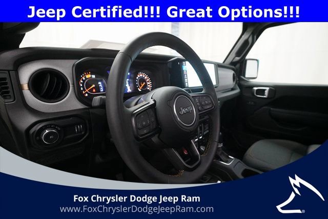 Certified 2024 Jeep Wrangler Willys image 8