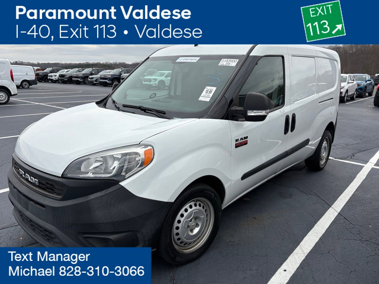 Used 2019 RAM ProMaster City Tradesman image 8