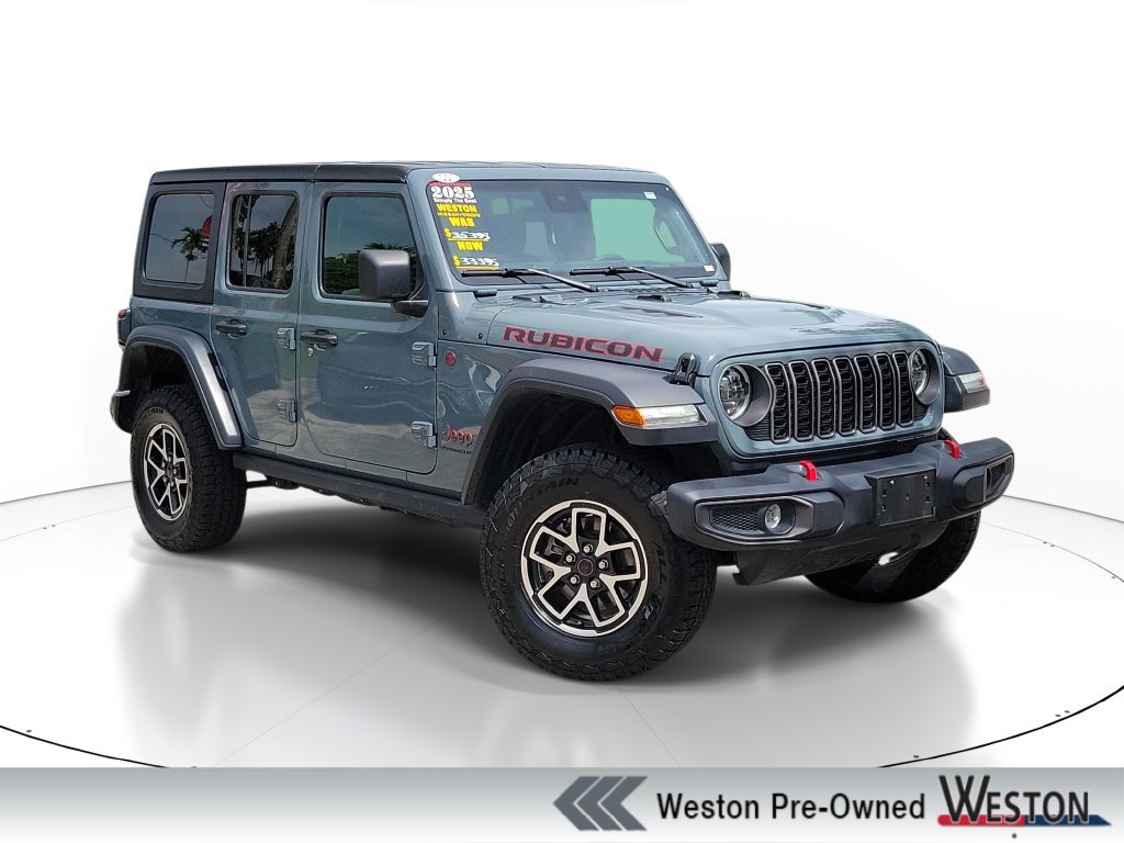 Used 2025 Jeep Wrangler Unlimited Rubicon