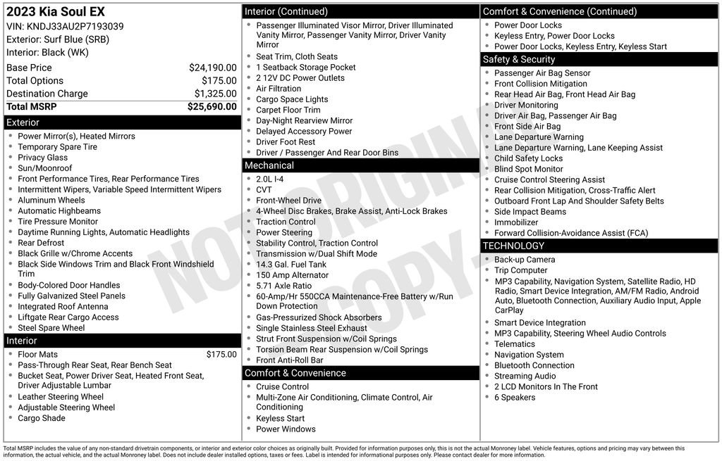Used 2023 Kia Soul EX FWD image 17