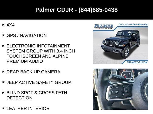 Used 2019 Jeep Wrangler Unlimited Sahara AWD/4WD image 6